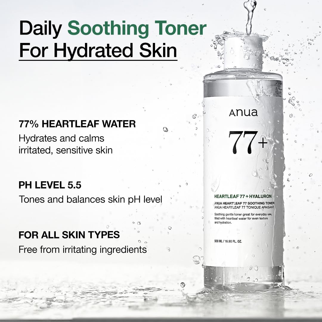 Anua Heartleaf 77% Soothing Toner 500ml
