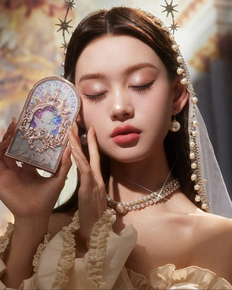 Flower Knows Little Angle Collection 9-Colour Eyeshadow Palette - 01 Eden's Angel